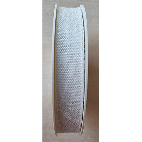 Deko Band weiss mit Sternen
