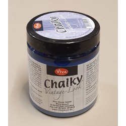 Chalky Vintage Look Rauchblau