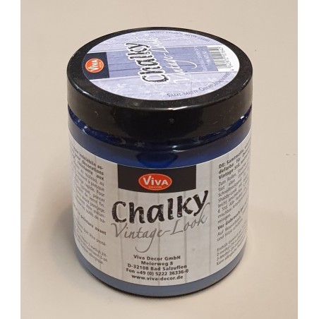 Chalky Vintage Look Rauchblau