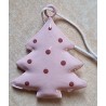 Metall Tannenbaum rosa