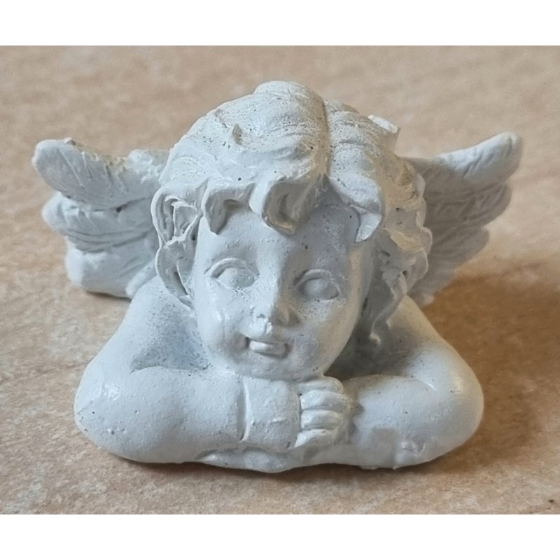Engel Polyresin weiss