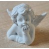 Engel Polyresin weiss