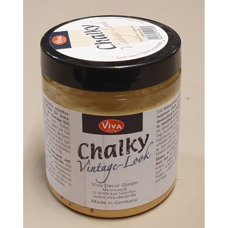 Chalky Vintage Look Cappuccino