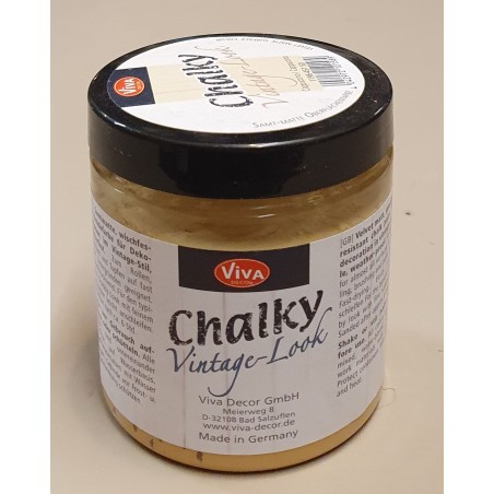 Chalky Vintage Look Cappuccino