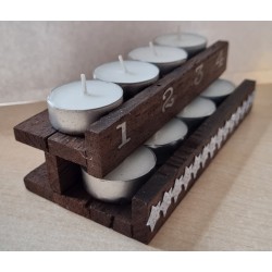 Advent to go Sterne silber