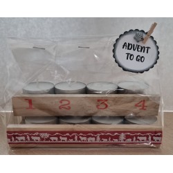 Advent to go Alpaufzug rot