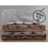 Advent to go Alpaufzug schwarz/gold