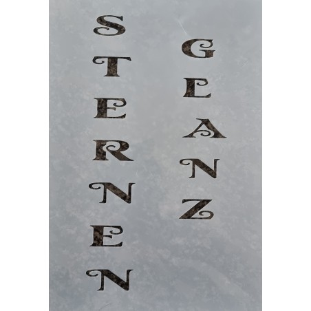 Schablone Sternenglanz