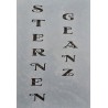 Schablone Sternenglanz