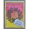 Herzlichen Glückwunsch Sonnenblume rot/orange/gelb