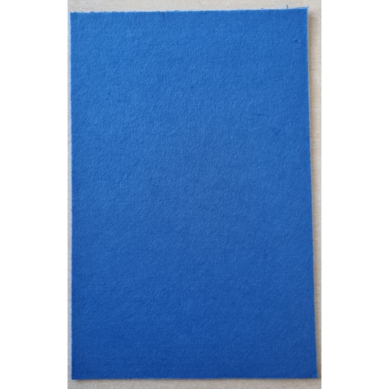 Filz kornblumenblau