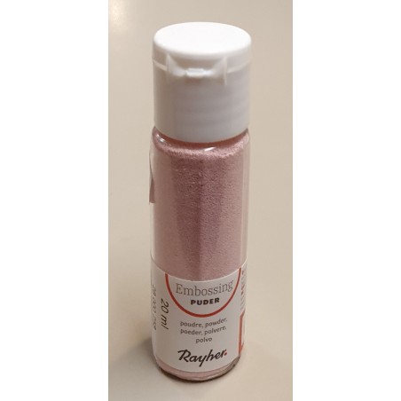 Embossing Pulver Rosa