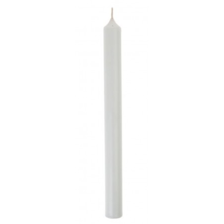 Stabkerze weiss