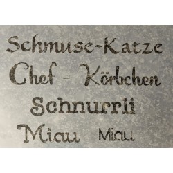 Schablone Schmusekatze