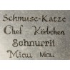 Schablone Schmusekatze