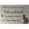 Schablone Katze/Schmuckstück