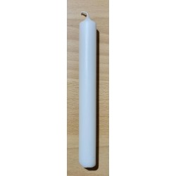 Stabkerze weiss