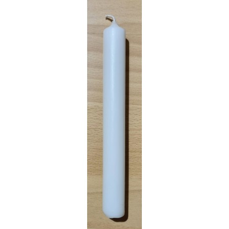 Stabkerze weiss