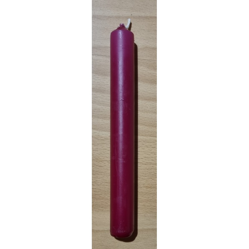 Stabkerze bordeaux