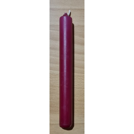 Stabkerze bordeaux