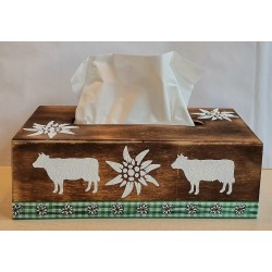 Kleenexbox grün