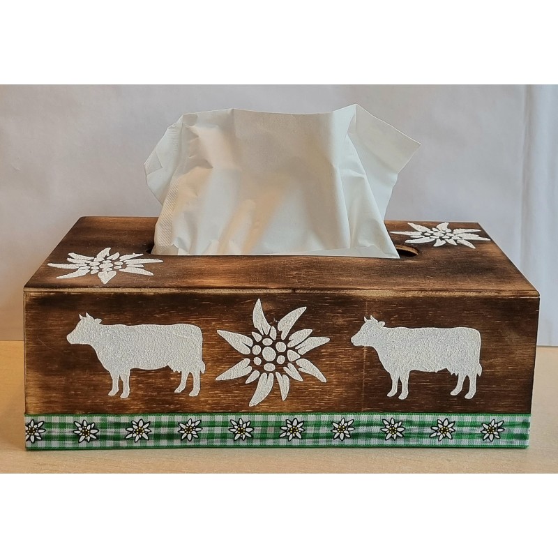 Kleenexbox grün