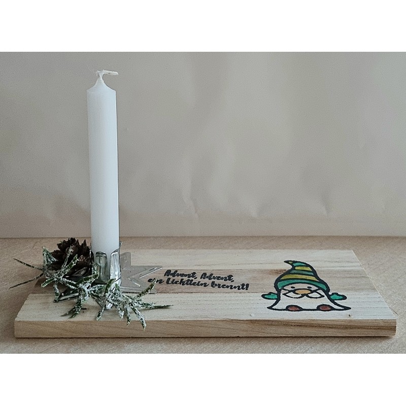 Advent to go Wichtel grün