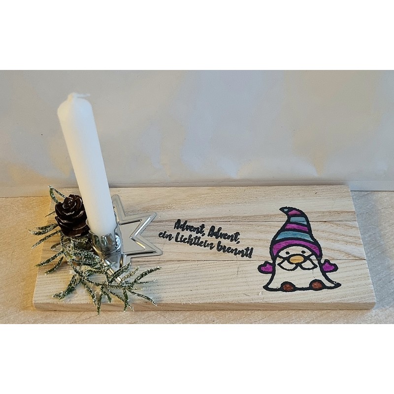 Advent to go Wichtel violette