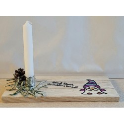 Advent to go Wichtel violette