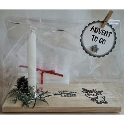 Advent to go Rentier rot