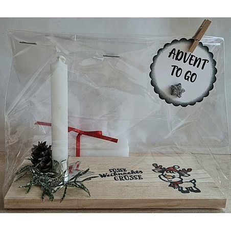 Advent to go Rentier rot