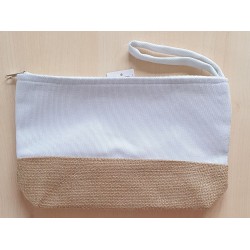 Necessaire/Handtasche Weiss
