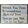Schablone Teebox
