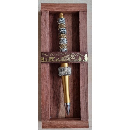 Kugelschreiber gold/silber