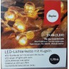 Led-Lichterkette mit Kugeln