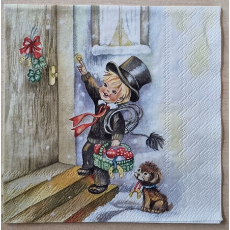 Serviette Schornsteinfeger