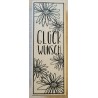 Holzstempel Glückwunsch