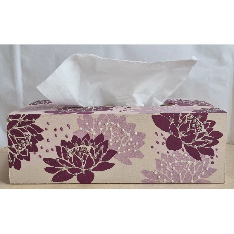 Kleenexbox Seerosen