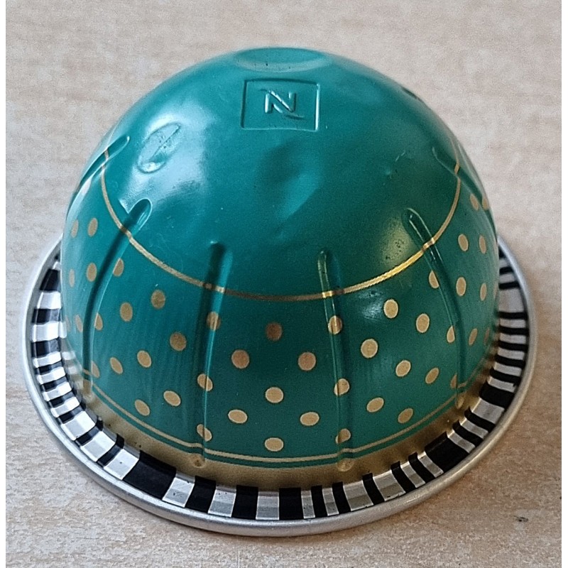 Nespresso Kapsel Vertuo (leer) mint/gold