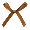 Satin Schleife caramel