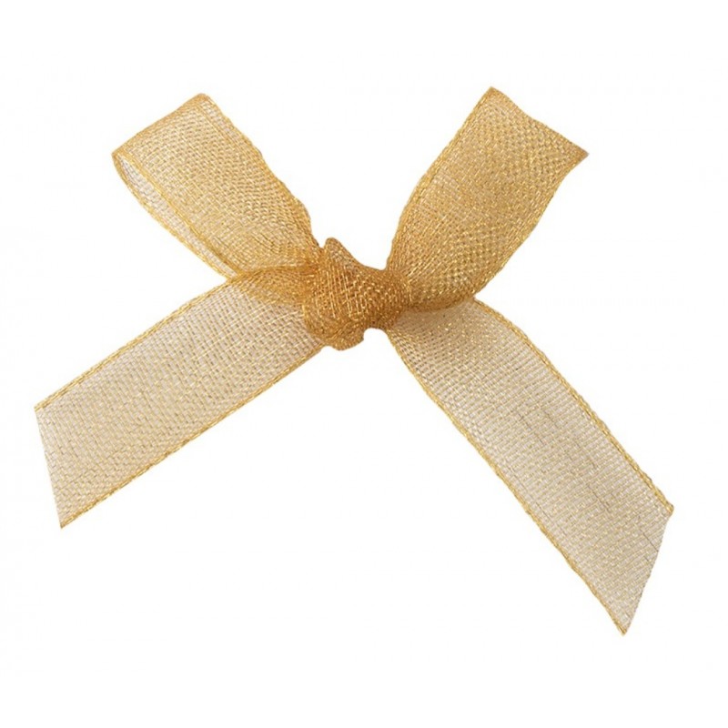 Organza Schleife orange