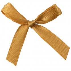 Satin Schleife orange
