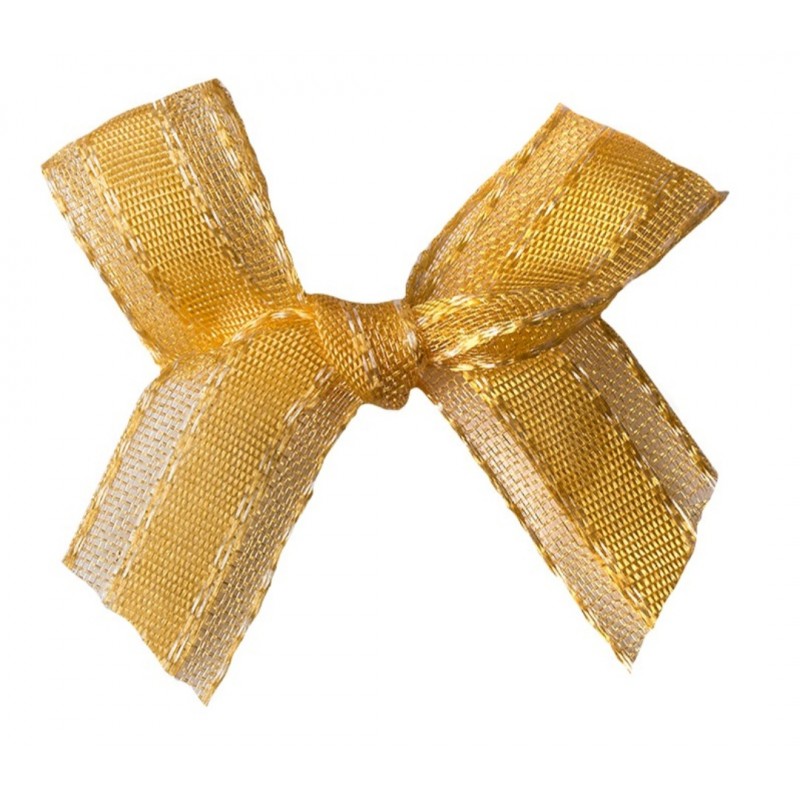 Organza/Satin Schleife orange