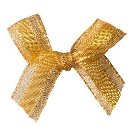 Organza/Satin Schleife orange
