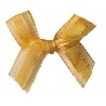 Organza/Satin Schleife orange