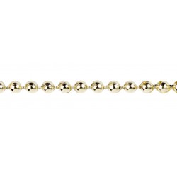 Perlenband gold