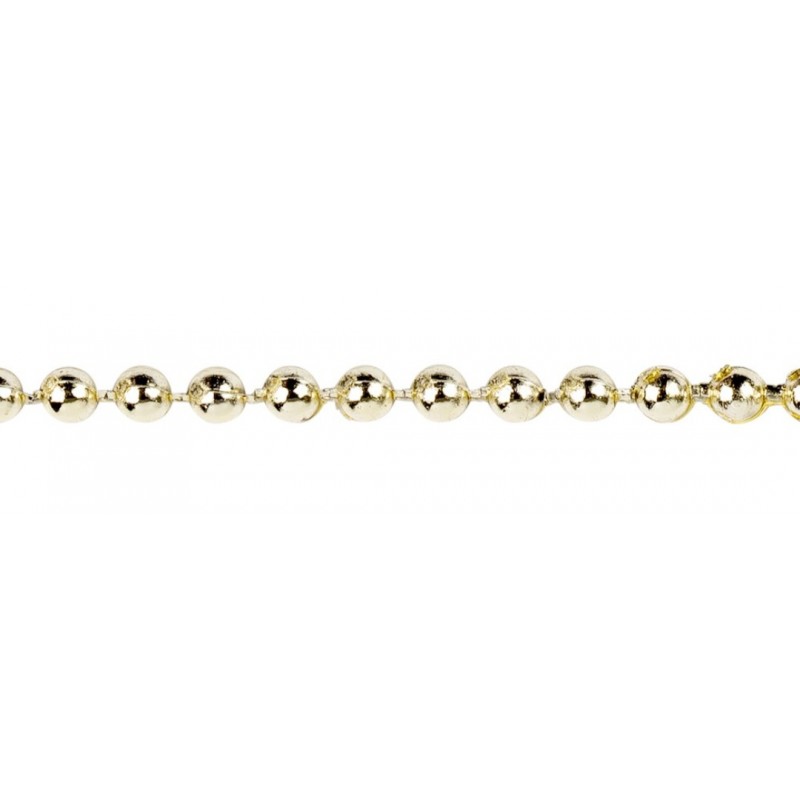 Perlenband gold