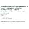 Motiv-Bolblister Ei transparent mit Eierschalendesigne