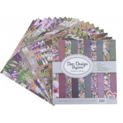Duo Design Papier Kolibris und Blüten