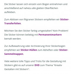 Wichtel Sticker XL